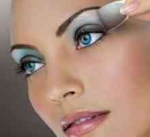 Makijaż dla niebieskich oczach